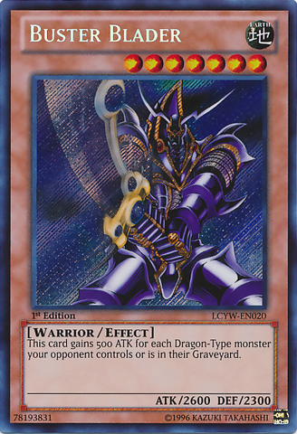 Buster Blader [LCYW-EN020] Secreto Raro