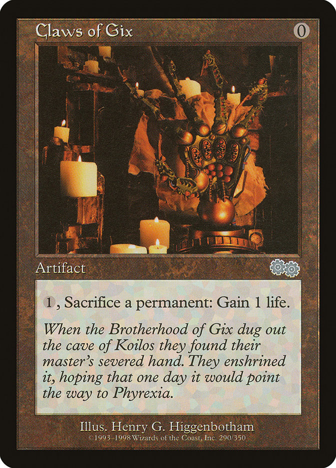 Griffes de Gix [Saga d'Urza]