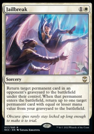 Évasion (Pack promo) [Promos Commander Les rues de la Nouvelle Capenna]