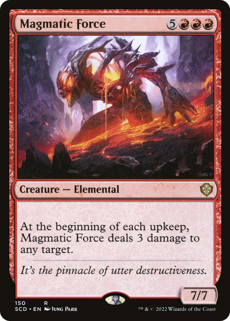 Force Magmatique [Decks de Commandant Starter]