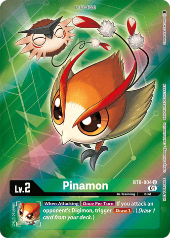 Pinamon [BT6-004] (Arte Alternativo - Box Topper) [Doble Diamante]