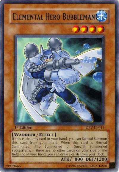 HÉROE Elemental Burbujaman [CRV-EN014] Rara
