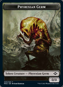 Phyrexian Germ // Trésor (21) Jeton recto-verso [Modern Horizons 2 Tokens]