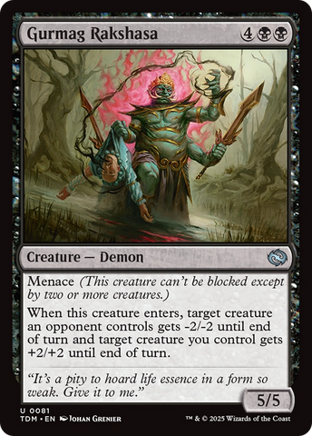 Gurmag Rakshasa [Tarkir : Rafale draconique]