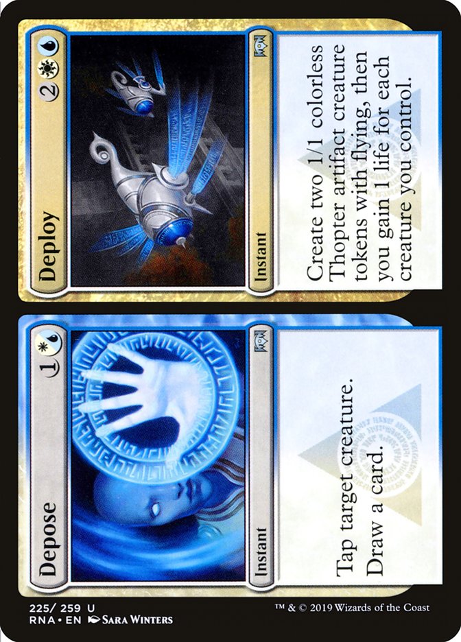 Déposer // Déployer [Allégeance de Ravnica]