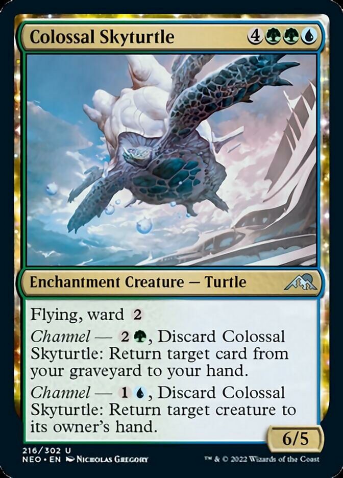 Tortue céleste colossale [Kamigawa : La dynastie néon]