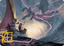 Carte d'illustration Hall of Storm Giants (Signature estampillée or) [Donjons & Dragons : Aventures dans les Royaumes Oubliés - Série d'illustrations]