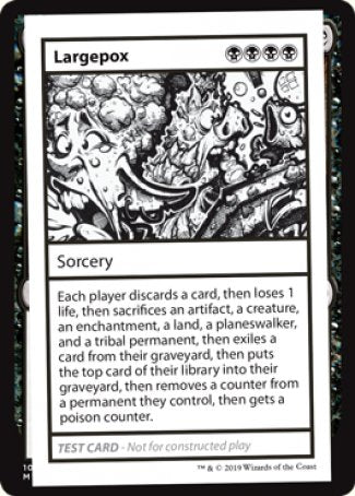 Grande Variole (Édition 2021) [Cartes de test de Mystical Booster]