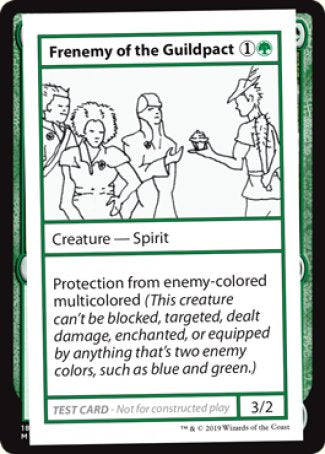 Meilleur ennemi du Pacte des Guildes (Édition 2021) [Cartes test de l'extension Mystery Booster]