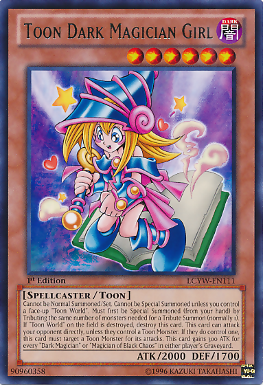 Magicienne des Ténèbres Toon [LCYW-EN111] Rare