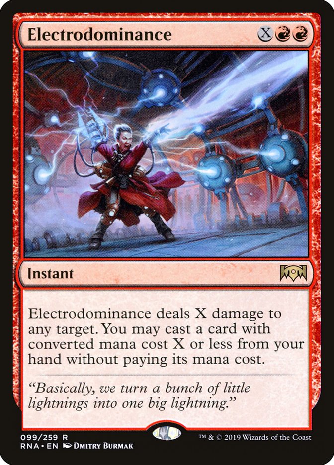 Électro-dominance [Allegiance de Ravnica]