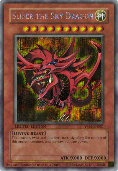 Slifer, le Dragon Céleste [YMA-FR001] Secret Rare