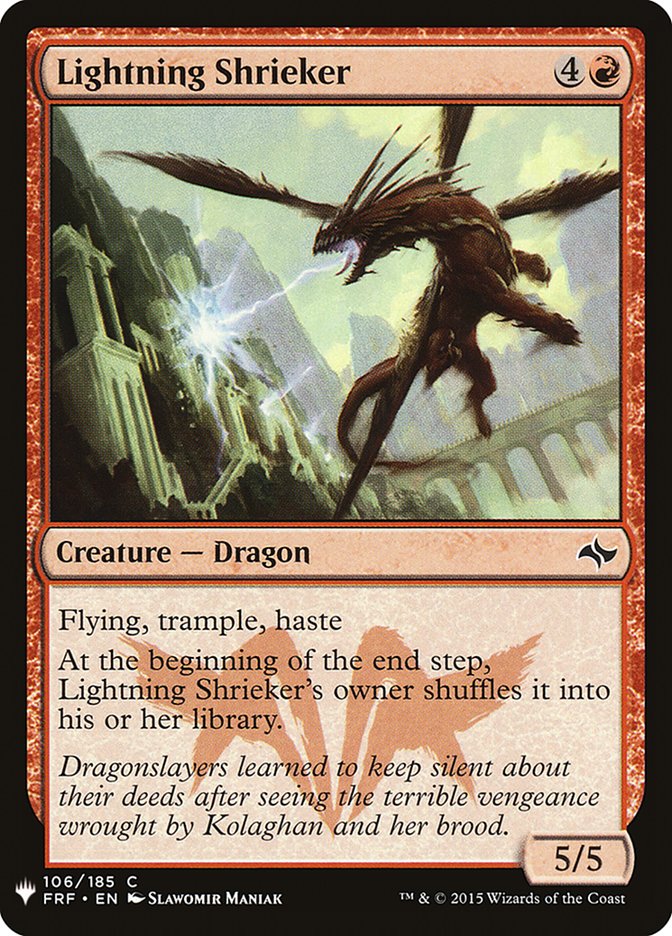 Hurleur foudroyant [Mystery Booster]