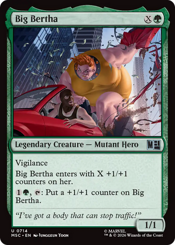 Big Bertha [Comandante de Héroes de Marvel]