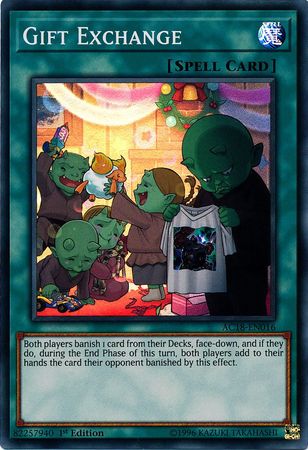 Intercambio de Regalos [AC18-EN016] Súper Rara