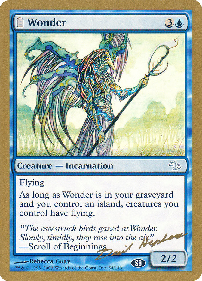 Merveille (Dave Humpherys) (SB) [Deck des Championnats du Monde 2003]