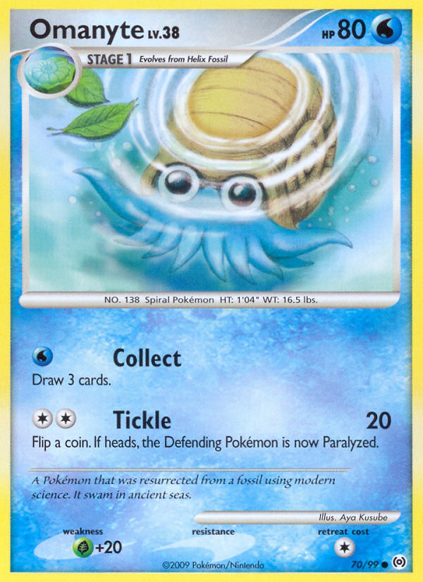 Amonita (70/99) [Platine : Arceus]