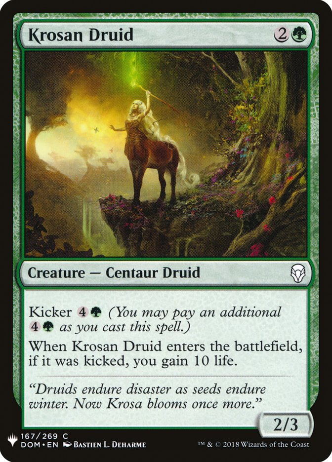 Druidesse krosane [Mystery Booster]