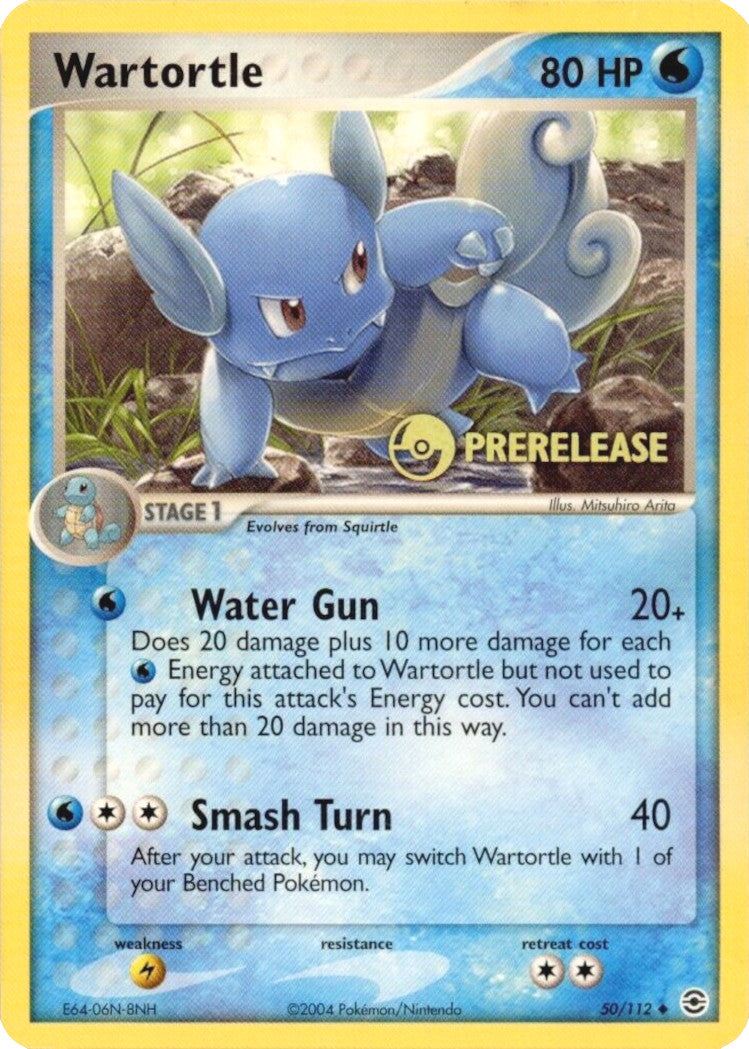 Wartortle (50/112) (Prelanzamiento) [EX: Rojo Fuego y Verde Hoja]