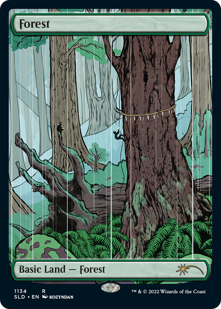 Forêt (1134) (Full-Art) [Série de Lair Secret]