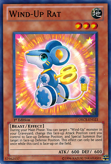 Rat mécanique [ORCS-FR023] Super Rare