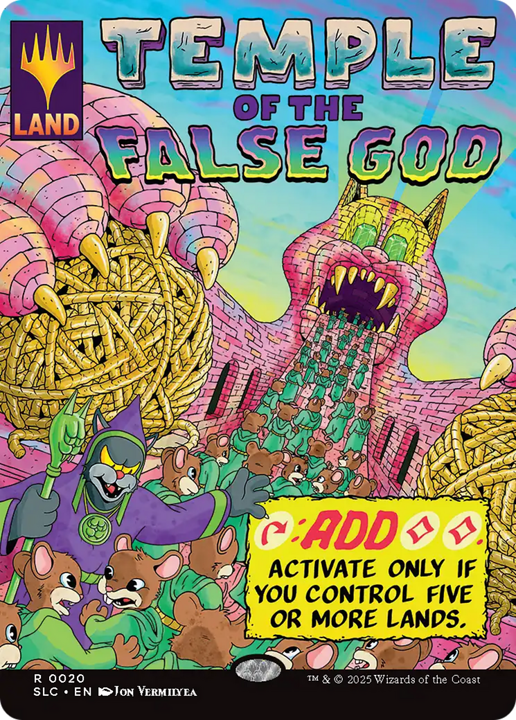 Templo del dios falso [Kit de cuenta atrás de Secret Lair]