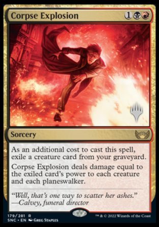 Explosion de cadavres (Pack promo) [Promos Rues de la Nouvelle- Capenna]