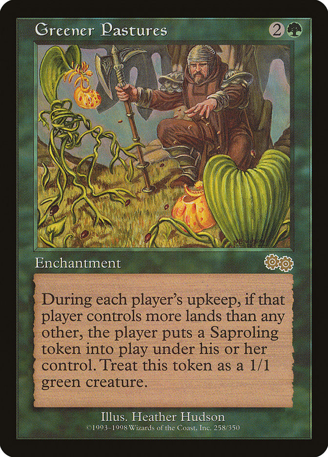 Pâturages plus verts [L'Héritage d'Urza]