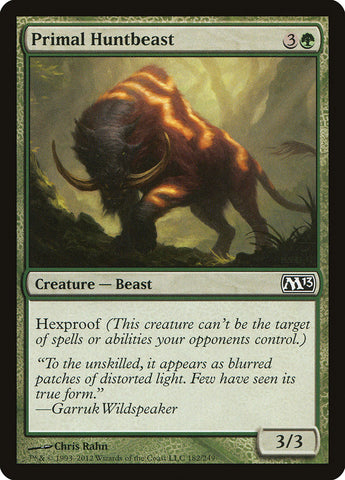 Bestia de caza primordial [Magic 2013]
