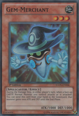 Marchand de Gemmes [HA05-FR006] Super Rare