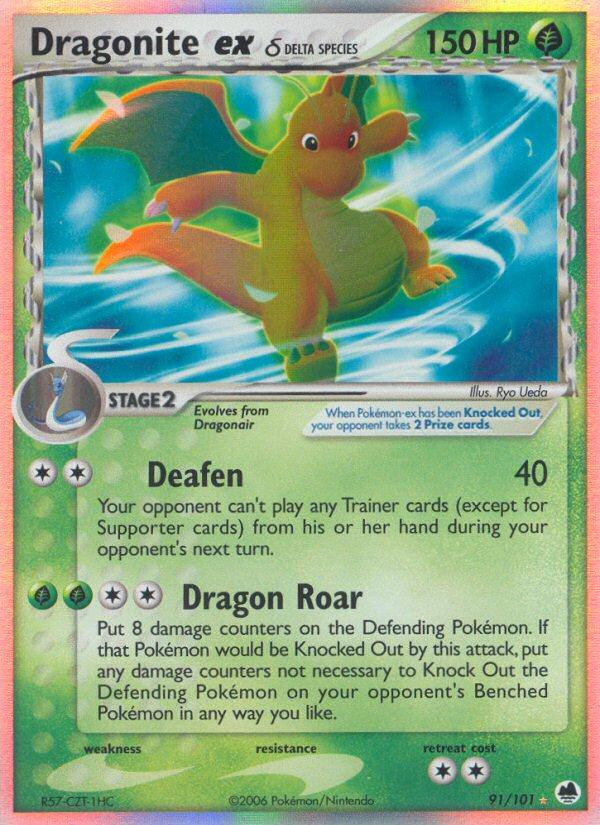 Dracolosse ex (91/101) (Espèce Delta) [EX: Espèces Delta]