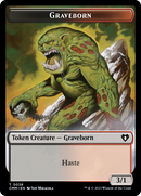 Thopter // Jeton Double-Face Nécrophage [Jetons Commander Masters]