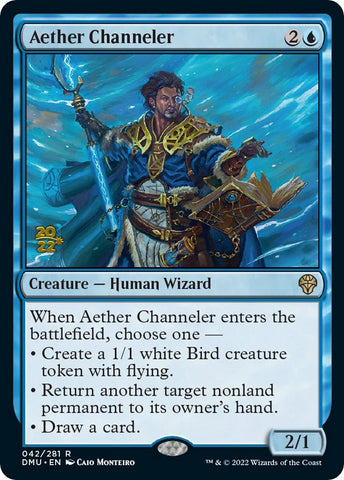 Canalizador etéreo [Cartas promocionales de la Presentación de Dominaria Unida]