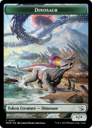 Ficha de dinosaurio [Marcha de las máquinas Fichas]