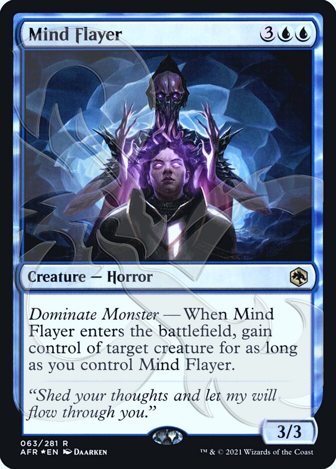 Flayer mental (Promo esperluette) [Donjons & Dragons : Aventures dans les Royaumes Oubliés promos]