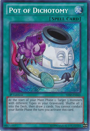 Pot de Dichotomie [SHSP-FR065] Secret Rare