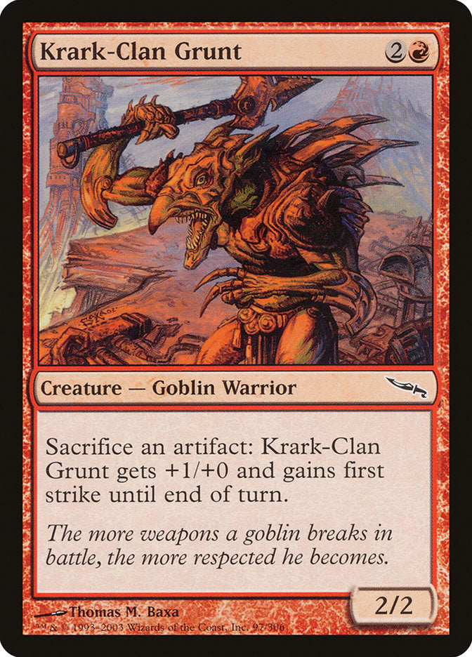 Grognard des Krark-Clan [Mirrodin]