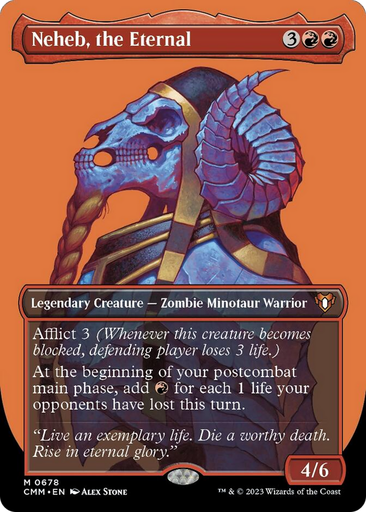 Neheb, l'Éternel (Profil sans bordures) [Commander Masters]