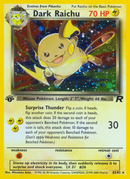 Raichu Obscur (83/82) [Team Rocket Édition 1]