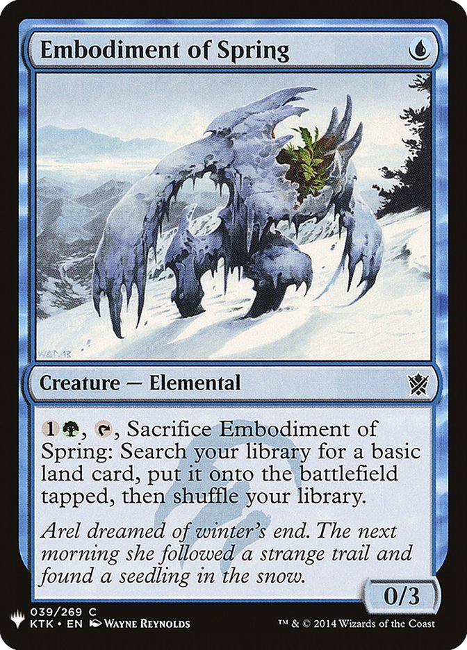 Incarnation du Printemps [Mystery Booster]