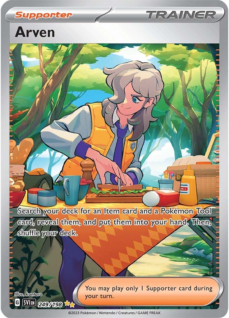 Arven (249/198) [Escarlata y Púrpura: Set Básico]