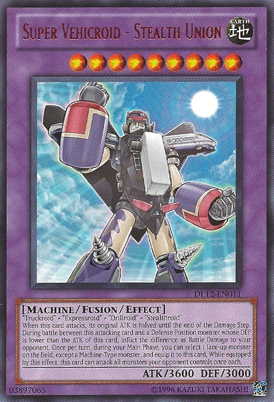 Super Vehicroid - Union Furtive (Rouge) [DL12-FR011] Rare