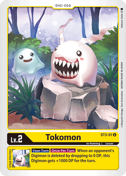Tokomon [ST3-01] [Mazo de Inicio: Amarillo Celestial]