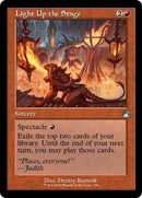 Illuminer la scène (cadre rétro) [Ravnica Remastered]