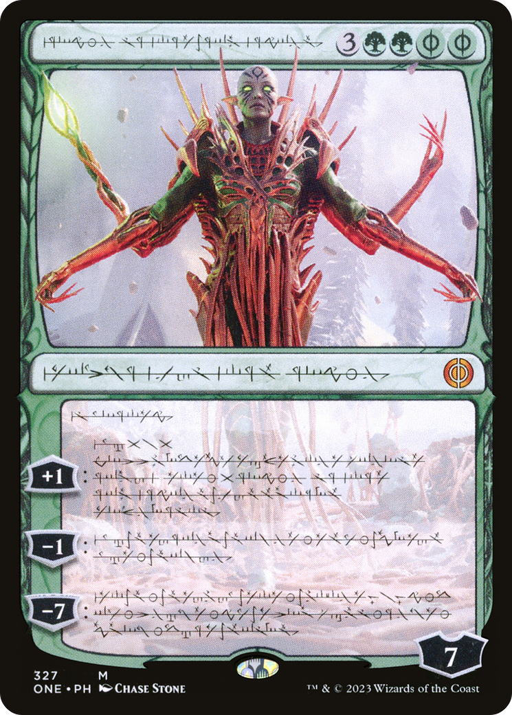 Nissa, animiste ascendante (Phyrexian) [Phyrexia: Tout deviendra un]
