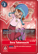 Sora Takenouchi [BT2-084] (Promo Buy-A-Box) [Promo de Lanzamiento Booster Ver.1.0]