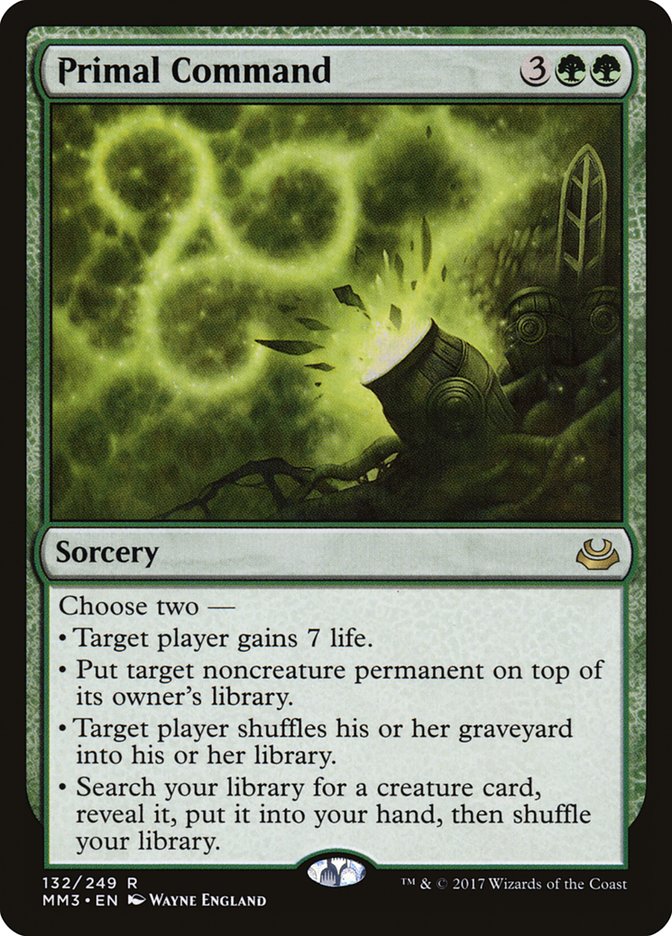 Commandement primordial [Modern Masters 2017]