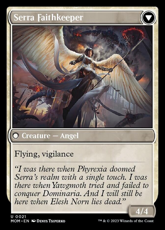 Invasion de Dominaria // Garde-foi de Serra [L'invasion des machines]