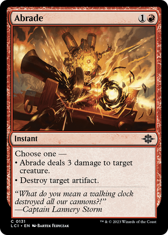Abrasion [Les Cavernes Oubliées d'Ixalan]