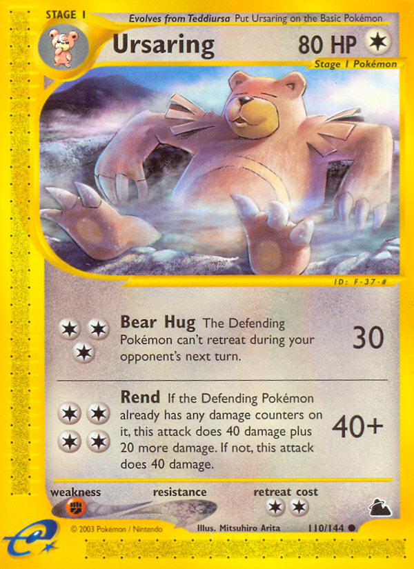 Ursaring (110/144) [Cresta del Cielo]